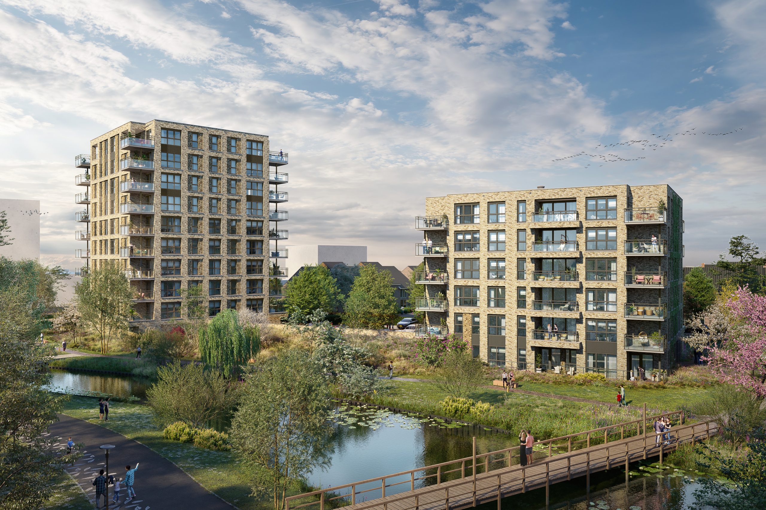 Parkwonen - 72 appartementen Westergouwe